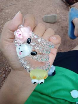 Product Review of 【1999 COD】Fine Sparkling Eye โทรศัพท์สายแหวนผม Kitty Cat น่ารักหวานการ์ตูน Headwear แหวนผม from ณ**😋 1