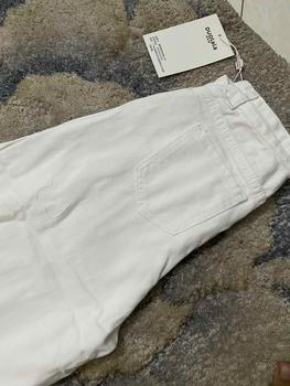 Product Review of Quần Jeans  Suông Nữ Xếp Ly Hai Cạp Kép Phối Túi Trước Chất Jeans Đẹp Pants Women from B**👀 1