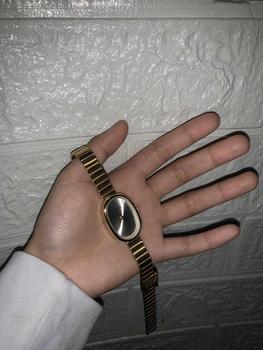 Product Review of Elegant Retro Oval Watch with Stainless Steel Strap for Women - Delicate Minimalist Style Wristwatch for Students from C**e 2