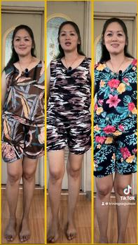 Product Review of SANDO SHORT FREESIZE  SETS  SMALL TO XL BODY FRAME) Floral Cotton Spandex Womenswear Comfy Suits Fabric Flat Lady Comfort Sleeveless Pangbahay 2 side pocket Loungewear Nightwear Pajama Lingerie terno pamba hays and o dolphin shorts Comfortable Women's Str from C** O** S**I S**E ** 2