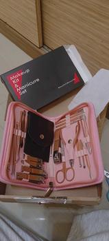 Product Review of Manicure Set 32 in 1 Alat perawatan kuku 1 Set isi 32pcs Set Manikur Perawatan Kuku gunting nail tangan Kotoran Mempercantik from 🤬**🤬 0