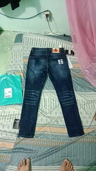 Product Review of quần jean nam xanh đậm rách 2 có lót may ( 2 vá ) from h**i 1