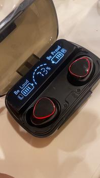 Product Review of 【COD】TWS TKM10 With Powerbank LED Display Touch Control Calling Music Wireless Headset Earphone Bluetooth Garansi 12 Bulan earphones headphones from h**e 3