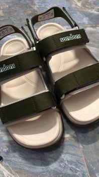 Product Review of Giày Sandal Nữ Quai Ngang Đế Êm Chống Trơn, Dây Dù, Màu Xanh Rêu Size 36-40 - Sandani Quai Hậu depnuhottrend 2025 DéP Shoes from T**) 0