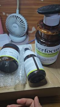Product Review of [AFF] Bộ sản phẩm hỗ trợ làm dịu nang lông HERFOCUS : Sữa tắm Herfocus + Xịt dưỡng Herfocus+ Kem dưỡng Herfocus  Kem Body P1 New from T**g 1