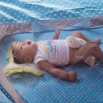 Product Review of TinaHao Baby Foldable Bed Anti Mosquito Net For Baby Crib No installation from @** 0