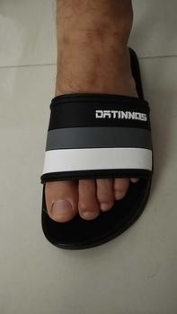 Product Review of Dép Quai Ngang DATINNOS Unisex Quai Xanh Trắng Cá tính FULLBOX DT11 Ngoài trời Slipper dép Lê Nam Đế Bằng Dép Quai Ngang from B**y 0