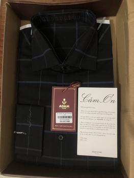 Product Review of ÁO SO MI NAM ADAM STORE ĐEN KẺ SDTTK0042D Menswear from Đ** X**n T** 0