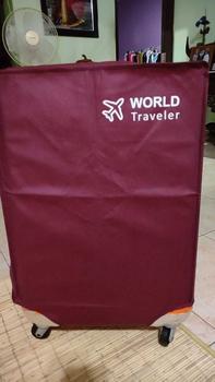 Product Review of Tuttoo Sarung Pelindung Koper Ukuran 24 Inch Luggage Cover from S**a A**a 1