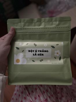 Product Review of TÚI BỘT Ủ TRẮNG LÁ SỮA - SE KHÍT LCL - SÁNG - ĐỀU MÀU DA - GIẢM THÂM - CẤP ẨM - MỀM MƯỢT DA. from H** 0
