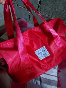 Product Review of STAY YOUNG #2813 Fashion Large Capacity Folding Bag Travel Bags Tote Handbag Waterproof Women Shoulder Bag from S**💖 0