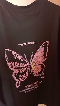 Product Review of 【ส่งจากไทย】เสื้อยืดแฟชั่นไซส์ใหญ่ oversize เสื้อผ้าแฟชั่นสไตล์เกาหลี ทรงหลวม สกรีนลายการ์ตูน ผู้หญิง Tshirt Clothing from ส**🤓 1