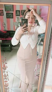 Product Review of Dress Basic Simple Knit Lembut Premium Bahan Melar Lengan Panjang Gaun Casual Bodycon Slim Sexy Wanita  Baju Home Dress Nyaman M436 from e**i 2