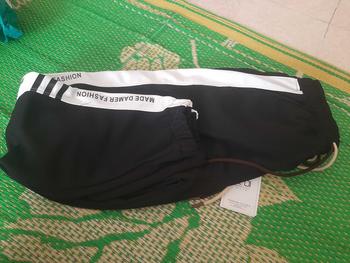 Product Review of AT02:Quần thể thao Jogger ống rộng, chất liệu TỔ ONG MẮT CHIM Tập Gym Sport from V** T**n T**h 1