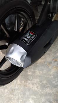 Product Review of Knalpot TZM Project Beat Genio Scoopy Mio Suara bas Gerung adem Motorcycle Motor from D**i 1