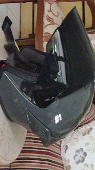 Product Review of Kaca Helm JITSU JS1 Visor Helmet FLAT venom open jitsu jsone flat tebal nyaman JS ONE iridium byThree Maestro tm2 Motorcycle from r**n 0