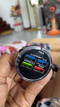 Product Review of ดส่งทันที 250W 12V 24V การขยาย5พอร์ต 4USB 1PD TypeC หัวชาร์จรถ หัวชาร์จรถยนต์ ที่ชาร์จในรถยนต์ ที่ชาร์จโทรศัพท์ในรถยนต์ ในรถยนต์ ชาร์จในรถยนต์ ที่ชาร์จแบตในรถ หัวชาร์จในรถยนต์ ที่ชาจในรถยนต์24 Car Charger ชาร์จโทรศัพท์ ช่องเสียบ ที่ชาร์จรถยนต์ from r**3 0