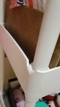 Product Review of Play Zone COD Rak Persegi Dapur Plastik 4 Susun / Rak Yeye / Rak Kamar Mandi / Square Rak Serbaguna Dengan Roda Putih Hitam from M** j**3 s**p 2