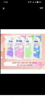 Product Review of Nước giặt Dnee cho bé sơ sinh, giặt xả quần áo trẻ em hương thơm nhẹ nhàng từ thành phần tự nhiên from n**g 0