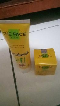 Product Review of Paket cream temulawak the face 3in1 Day&Night + facial foam Perawatan Wajah from K**a K**h 0