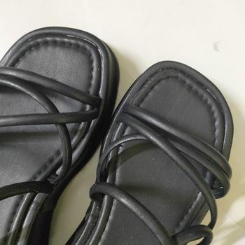 Product Review of EROSSKA - Giày sandal nữ đế xuồng dây quai mảnh cao 6cm màu nude - SB014 from N**n L**n 0