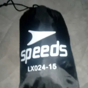 SPEEDS Speed Chute Parasut Latihan Lari Agility Strengt Black Jogging Pemberat 024-15