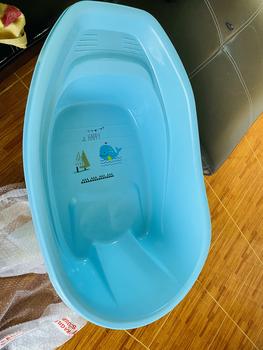 Product Review of Bath tub กะละมังอาบน้ำ อ่างอาบน้ำเด็ก ทารก ลายน่ารัก เนื้อเหนียว แข็งแรง สีพาสเทลน่ารัก from ♡**シ 0