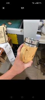 Product Review of Personalized Bamboo Mug Thumbler/ Free Name/Laser Engrave / Coffee Cup from ** ** ** ** ** ** 0