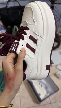 Product Review of Giày thể thao, sneaker nữ đế cao 4 phân phối sọc đế bánh mì, chất da PU phong cách năng động dễ phối đồ from G** ă** h**🐽 0