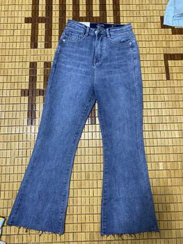 Product Review of (LOE9TAC11) Quần Jean Nữ Dáng Loe 9 Tấc (92cm) Dành Cho Nàng m50 Pants Denim Women Có Túi from d**i 1