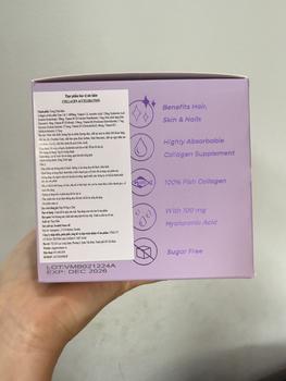 Product Review of Collagen Elegant hỗ trợ trẻ hoá da 30 ống from V**ỳ 0