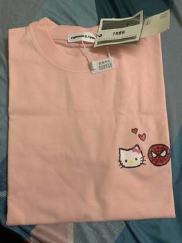 Product Review of TRENDYBOUTIQUE- ÁO PHÔNG CỘC HỒNG HỌA TIẾT MÈO from l**h 1