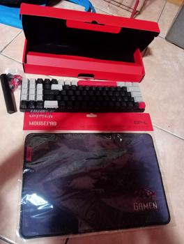 Product Review of [LIVE EXCLUSIVE] GAMEN Titan Elite Keyboard Gaming Mechanical 78 Keys Ergonomic Design Original - Garansi 1 Tahun from I**✨ 2