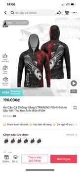 Product Review of Áo Câu Cá Chống Nắng ULTRALIGHT FISHING IFISH, Thoáng Mát, Chống Tia UV dành cho AE Cần Thủ Của Nhà Ifish from T**i 8**6 0