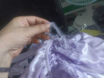 Product Review of Đồ Ngủ Lụa Lạnh Phong Cách Hàn Quốc, Dành Cho Nữ, Có Áo Ngực, Mỏng Và Gợi Cảm, Váy Ngủ, Thiết Kế Băng Giá, Kiểu Dây Đeo Băng Quấn Không Tay Dài Trung Bình Thích Hợp Mặc Nhà, Mùa Hè from q**h 0