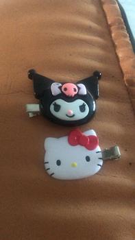 Product Review of กิ๊บติดผม Sanrio สไตล์ Kawaii กิ๊บติดผมลายการ์ตูนน่ารัก หมวก คลิปหนีบผมด้านข้างน่ารัก สำหรับเด็กหญิงและสตรี เครื่องประดับผม ของขวัญแสนสนุก from M**🔥 0