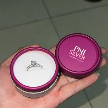 Product Review of Nhẫn bạc đính đá PNJSilver XMXMK000124 from K**🥲 0