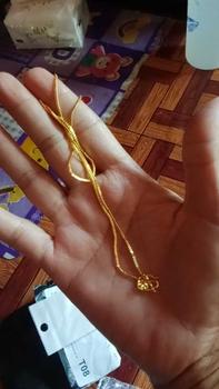 Product Review of สร้อยคอผู้หญิง ทองประคำ เวียดนาม ละเอียดพิเศษ แฟชั่นญี่ปุ่นและเกาหลี โซ่กล่องผู้หญิง คลาสสิกและหลากหลาย เหมาะเป็นของขวัญ สำหรับผู้หญิง from j**t 1