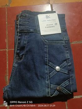 Product Review of 2.D18 [ Lên Nguyễn Store ] Quần Jean (Bò) Nữ, Lưng Cao 3 Nút, Dài 95-97cm, Size 42kg-75kg, Thiết Kế, Màu Xám, Xanh, Ống Ôm, Co Giãn, Mền Mịn, Bigsize, Hotgirl, Mang Phong Cách Năng Động, Trẻ Trung, Tự Tin, Dễ Phối Đồ, Skinny. Women from c**2 0