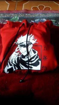 Product Review of Jaket Hoodie Anak Anime Naruto Sweater Anak Tanggung Usia 7-15 Tahun Logo JUJUTSU fashion hodie jaket anak anak laki hoodie anak cowok from K**H 0