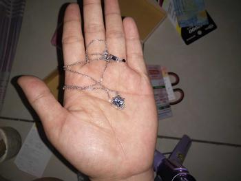 Product Review of Kalung Emas SERUT 50cm Solitaire Gigi 6 Prongs Collection - Rose 17k / White 17k / Yellow 16k from Z**Z 0