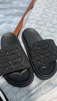 Product Review of Dép Dán Quai Vải Phong Cách Thời Trang DéP GiàY DéP GiàY Nữ Sandal Nữ Sandal Shoes Jean dép  cross from ** 1