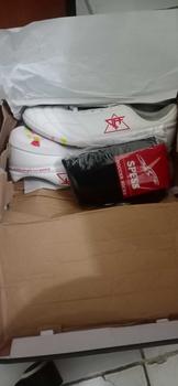 Product Review of Sepatu Futsal RAF White Red XERACION ONE Dewasa" sepatufutsal c it Semua musim Pink sepatu  futsal sepatu futsal decit sepatu  futsal sepatu  ori from G**4 1