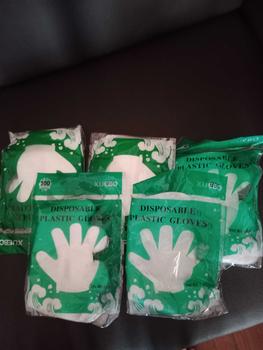 Product Review of ถุงมือพลาสติกใส ( 1 ห่อ มี 100 ชิ้น) ถุงมือเอนกประสงค์ ใช้แล้วทิ้ง from m**a 0