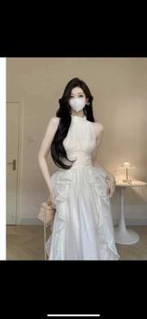 Product Review of ĐẦM MAXI VOAN TRẮNG ĐI BIỂN, ĐẦM ĐI CHƠI, ĐI DU LỊCH SANG CHẢNH from @**h L** 😍** 0