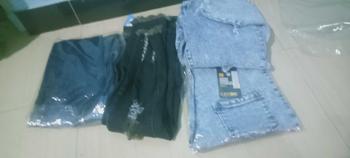 Product Review of jener celana jeans wanita 7/9 model sobek-sobek street kekinian ada lapisan bawah rawis kaki melar Soft Stretch from N**1 0