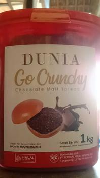 Product Review of DUNIA G0 Crunchy Chocolate Malt Spread 1 kg from @**🫀 0