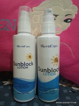 Product Review of SkeenCare Sunblock Lotion SPF70 All Skin Types Facial Skincare Sunscreen Comfort Skin Repair from @**n 0