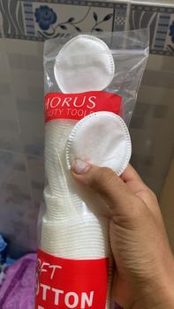 Product Review of (Quà tặng 2 bông tẩy trang 120 pads)COMBO 10 Bông tẩy trang Horus Soft Cotton Pads 120 pads from T**g 1