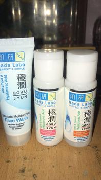 Product Review of Paket Hadalabo Starter Pack Mencerahkan Wajah Series Gokujyun, Shirojyun dan Gokujyun Alfa from u**2 0